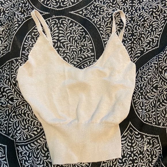 Tan revamped top size S - Picture 1 of 2